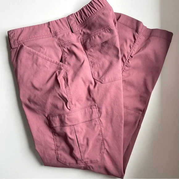 Duluth Trading Company Performance Pants - Dusty Pink Rose - Size 12 | 29 - Picture 4 of 12